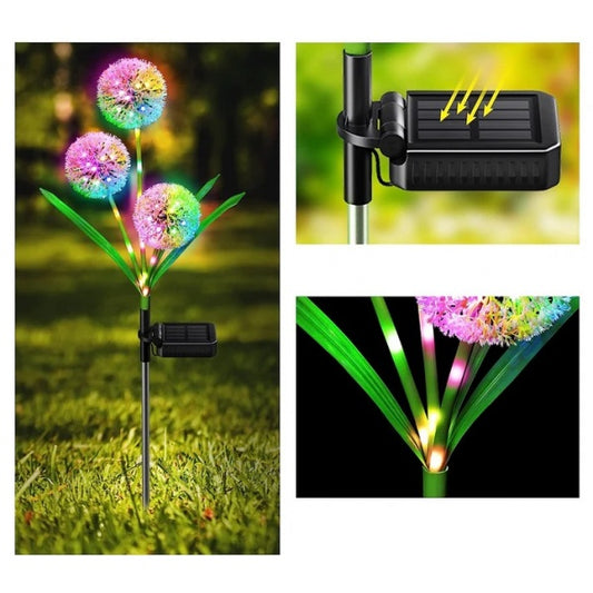 Set x2 Lampa Solara LED, Decoratiune Gradina, Dandelion