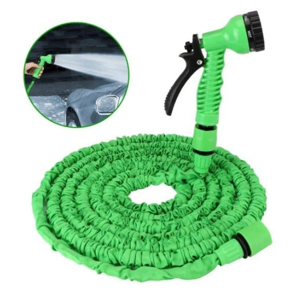 Furtun extensibil de gradina de 22.5 metri + Accesoriu pentru stropit