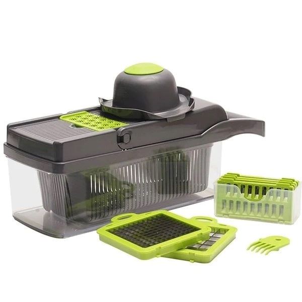 Razatoare multifunctionala legume si fructe 9 piese