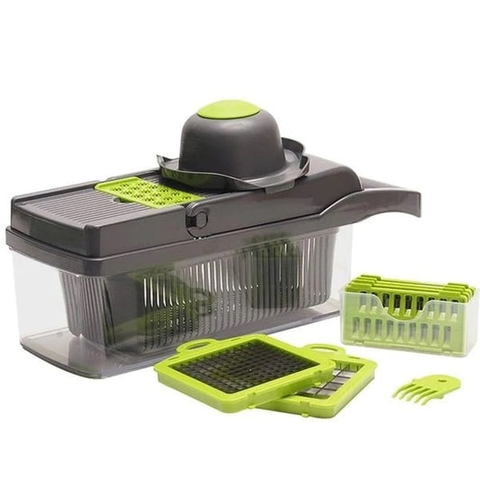 Razatoare multifunctionala legume si fructe 9 piese