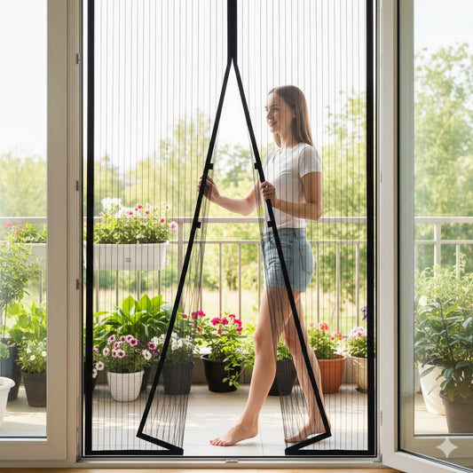 Set x2 Perdea magnetica anti-insecte